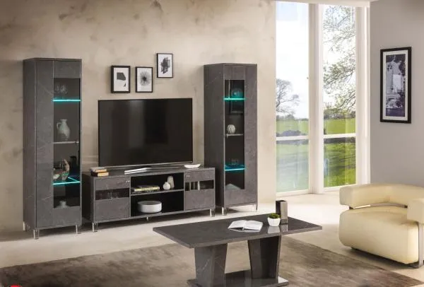 Vittoria Coffee Table - Dark Grey