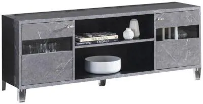 Vittoria Italian 160cm TV Unit - Dark Grey image