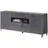 Vittoria Italian 4 Door Sideboard - Dark Grey