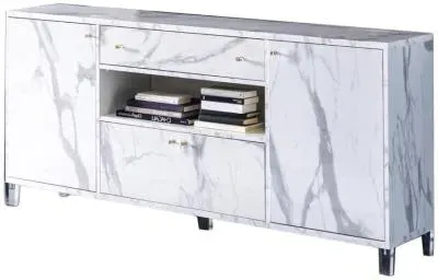 Vittoria Italian 4 Door Sideboard - White