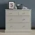 Ashby 2+2 Drawer Chest - Soft Grey