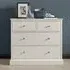 Ashby 2+2 Drawer Chest - White