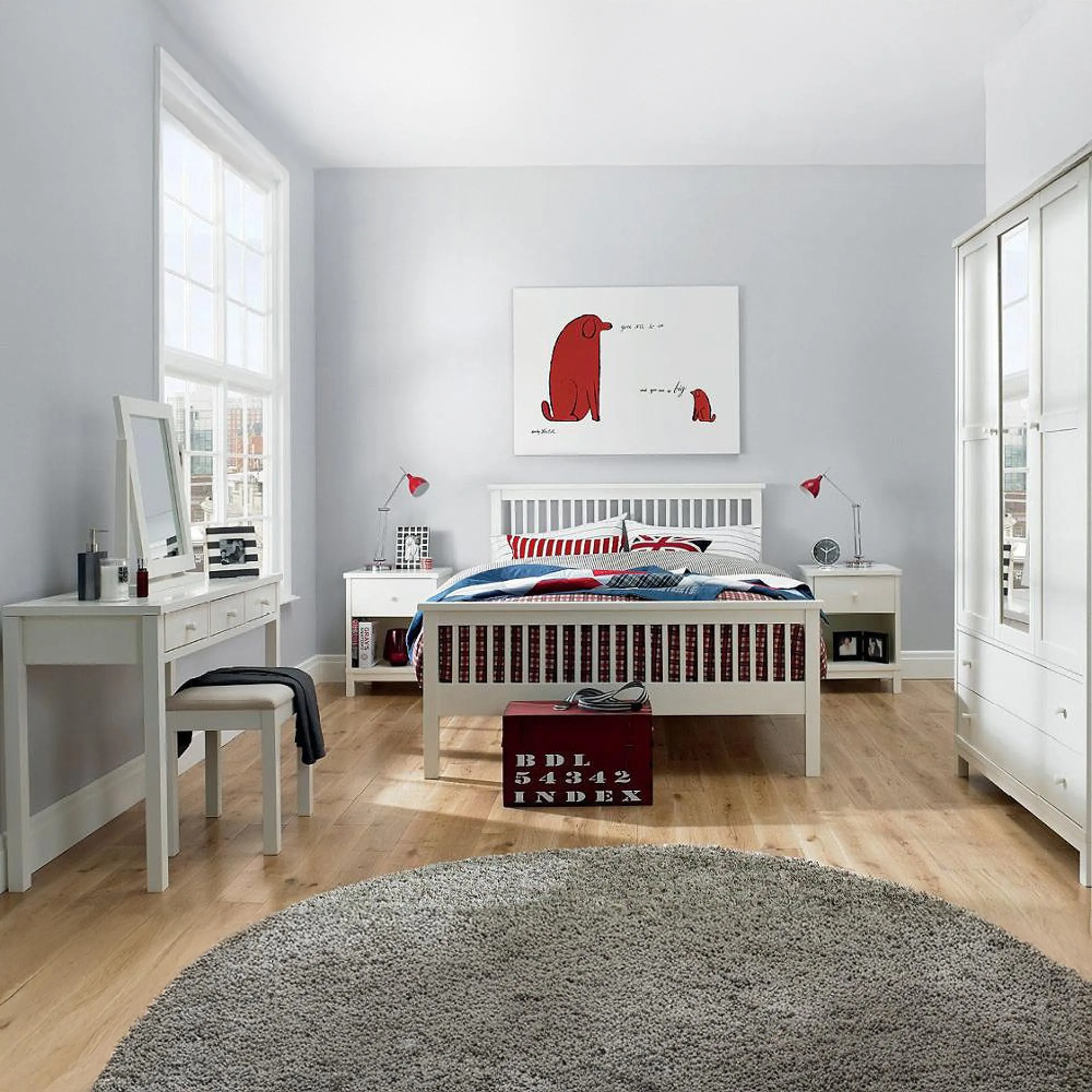 Atlanta Vanity Mirror - White