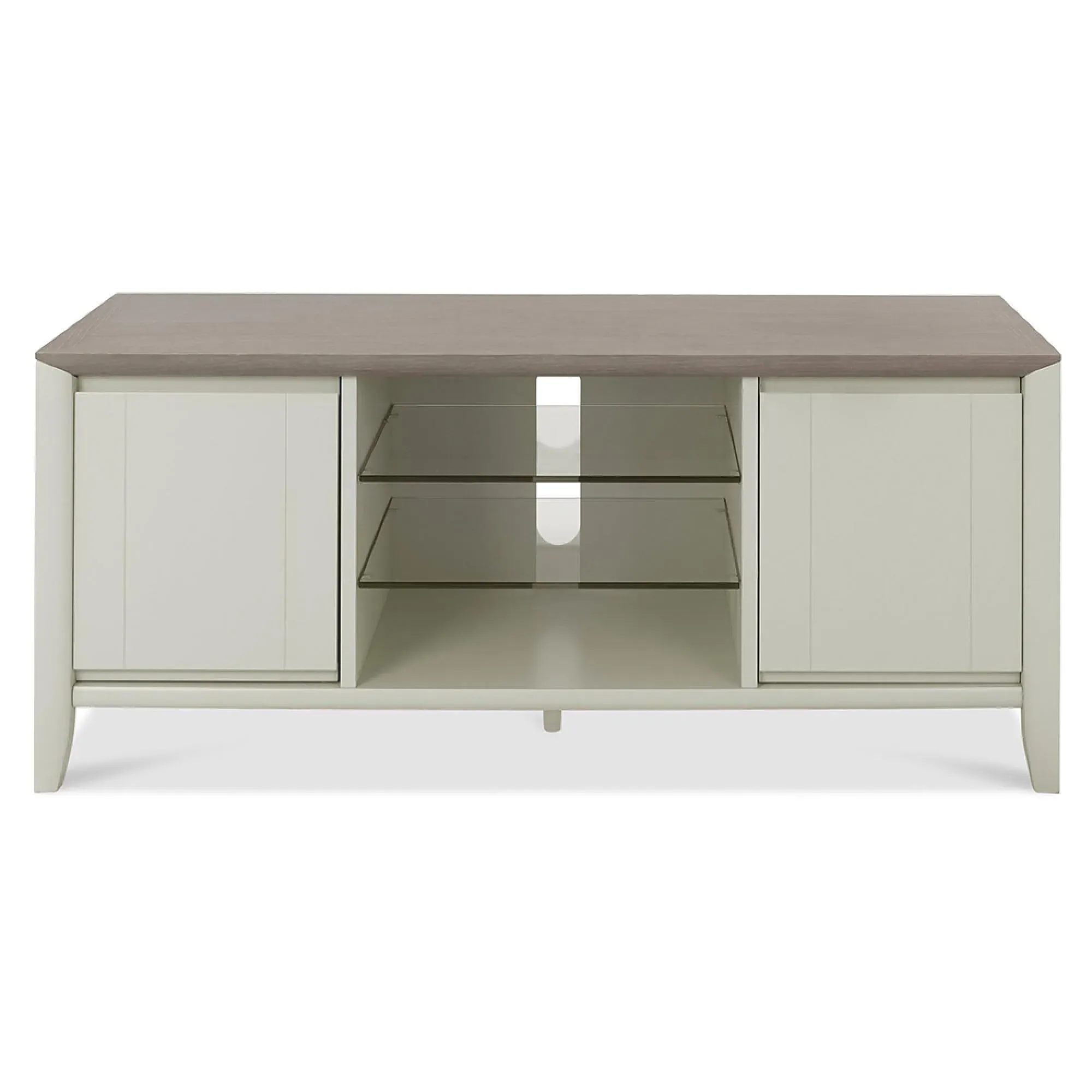 Bergen 43in Entertainment Unit - Grey Washed, Oak