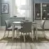 Bergen Extendable Dining Table with 4 Chairs - Grey Washed, Oak