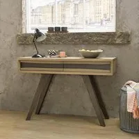 Cadell 1 Drawer Console Table - Aged Oak