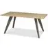 Cadell 6 Seater Dining Table - Aged Oak