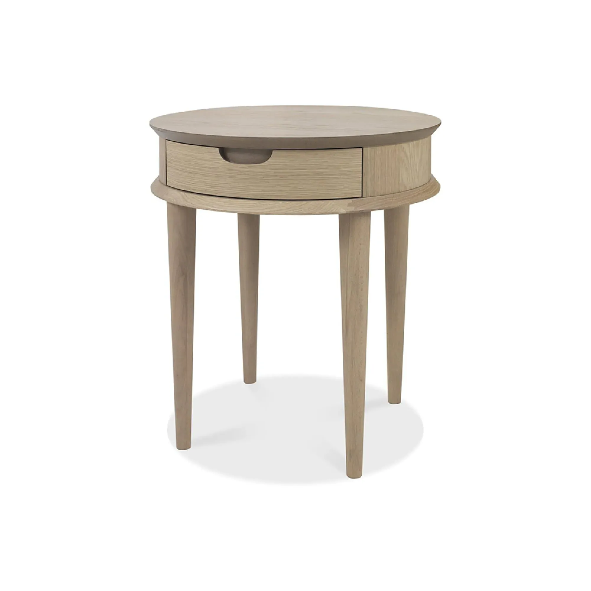 Dansk 1 Drawer Lamp Table - Scandi Oak