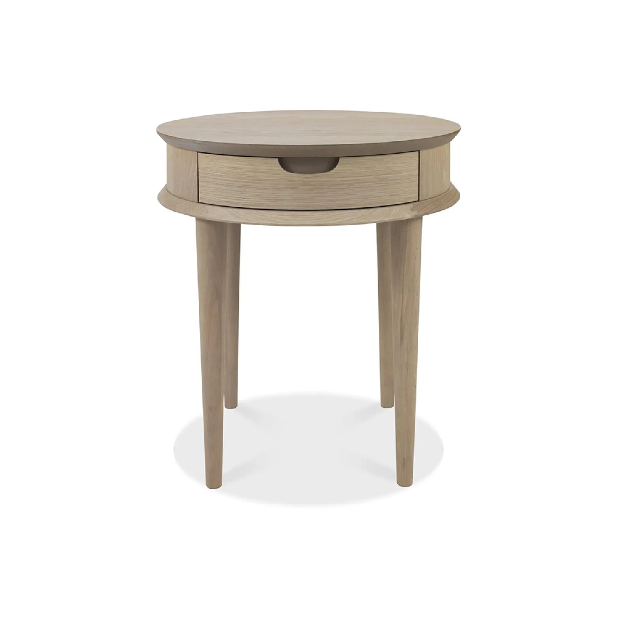 Dansk 1 Drawer Lamp Table - Scandi Oak