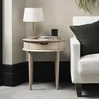 Dansk 1 Drawer Lamp Table - Scandi Oak