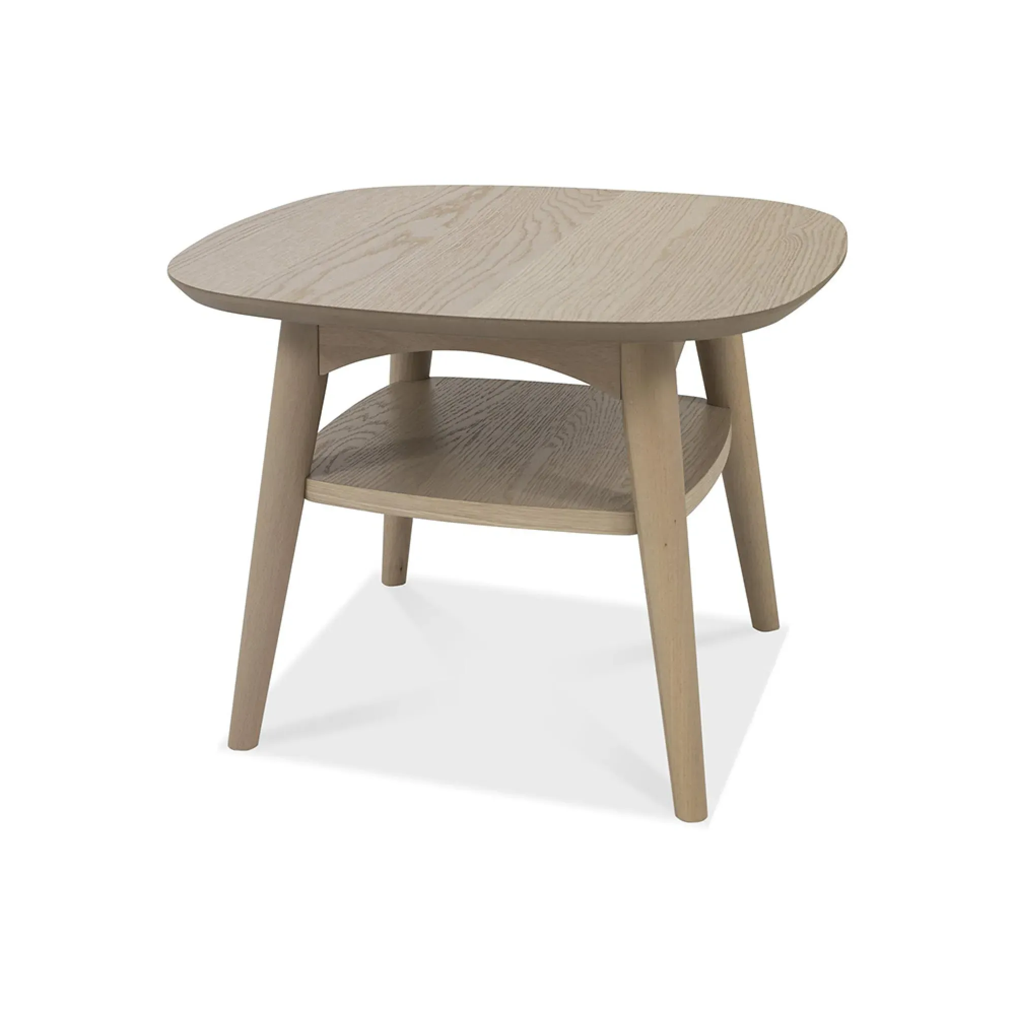 Dansk 1 Shelf Lamp Table - Scandi Oak