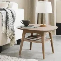 Dansk 1 Shelf Lamp Table - Scandi Oak