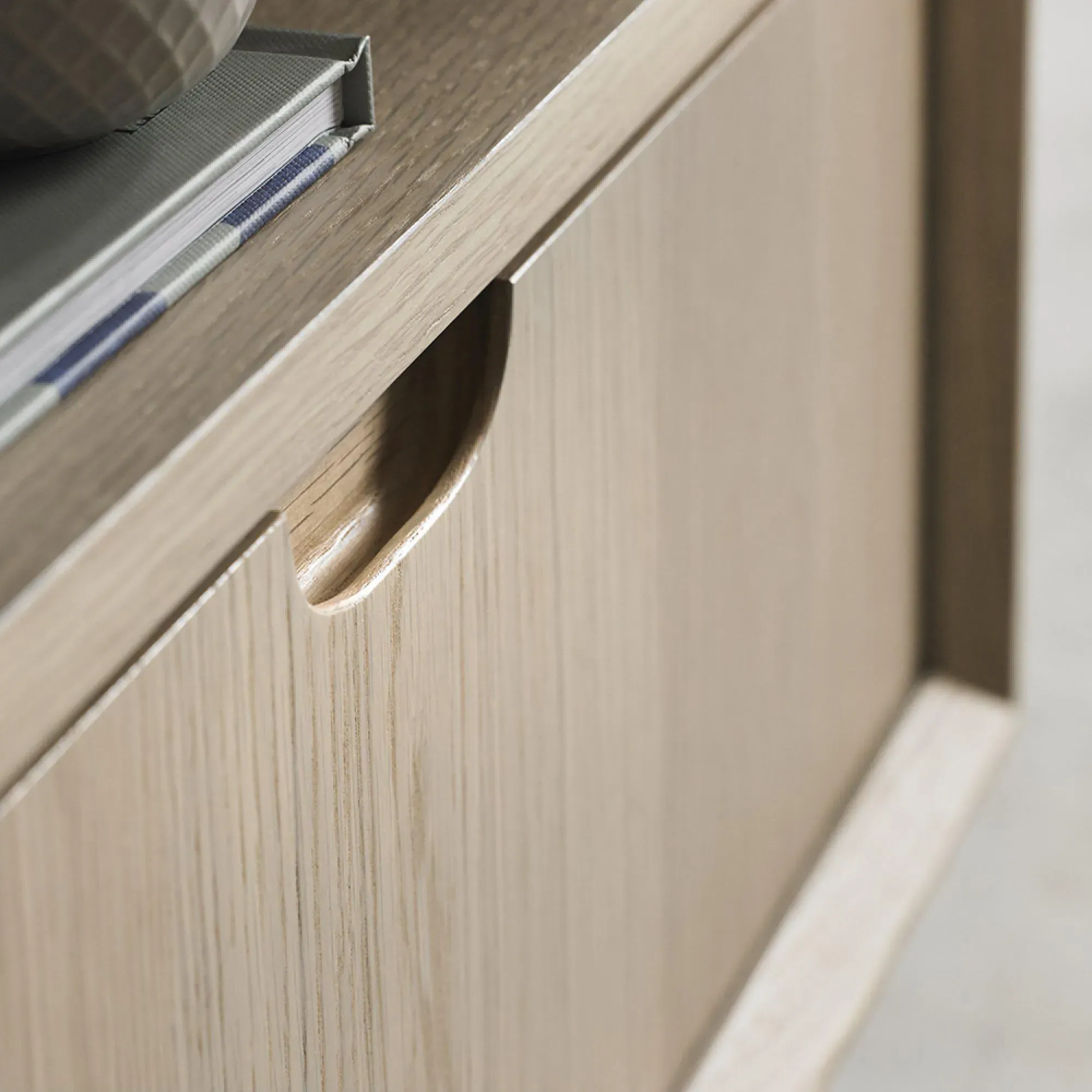 Dansk 2 Drawer Console Table - Scandi Oak