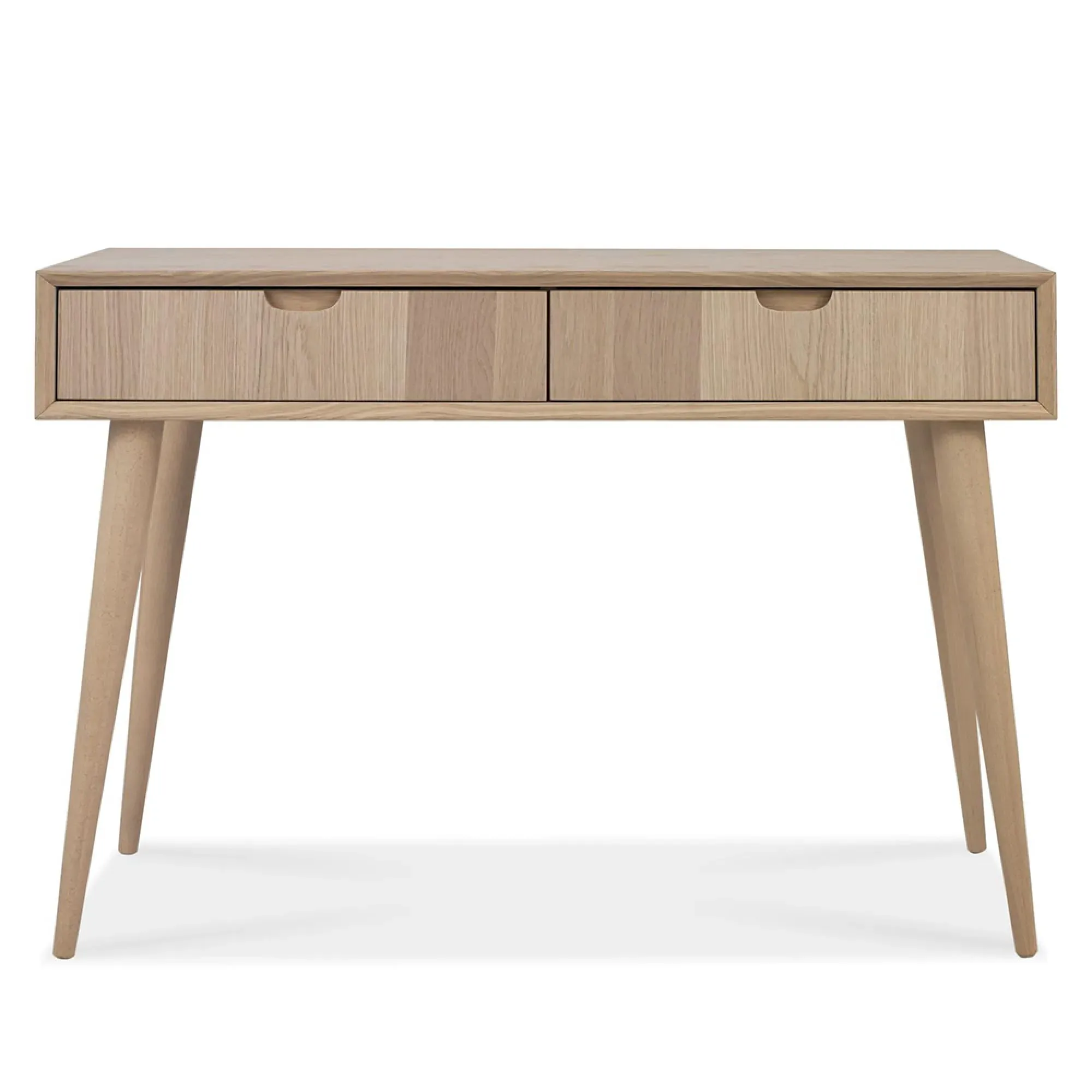 Dansk 2 Drawer Console Table - Scandi Oak