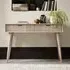 Dansk 2 Drawer Console Table - Scandi Oak