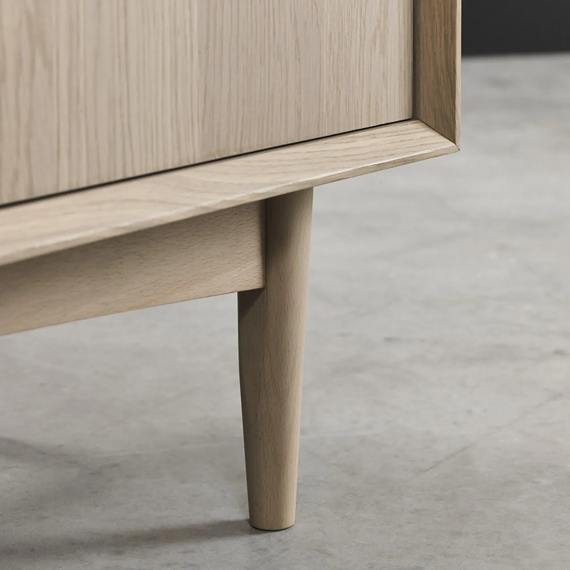 Dansk 2 Drawer TV Unit - Scandi Oak