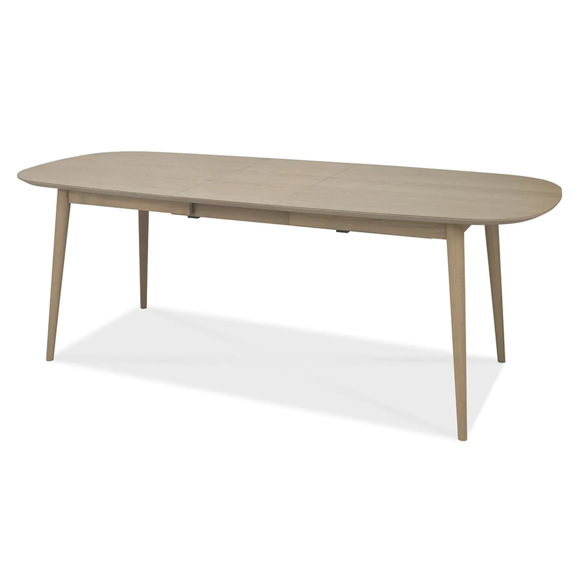 Dansk 6-8 Seater Extending Dining Set with Upholstered Chairs - Oak