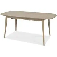 Dansk 6 Seater Extending Dining Table - Scandi Oak