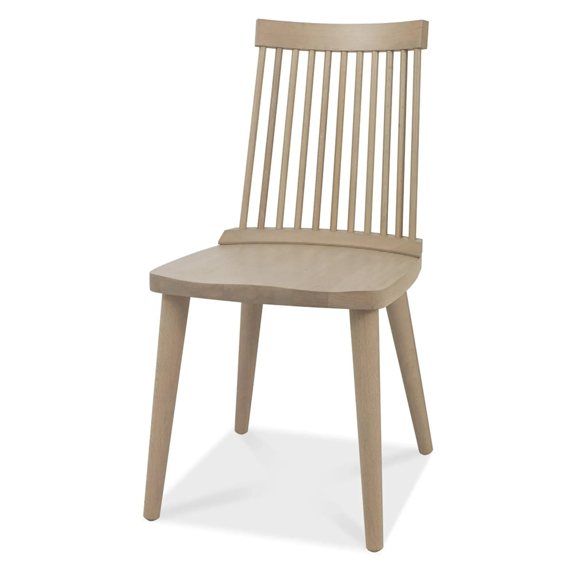 Dansk Dining Table Set with Ilva Spindle Chairs - Scandi Oak