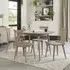 Dansk Dining Table Set with Ilva Spindle Chairs - Scandi Oak