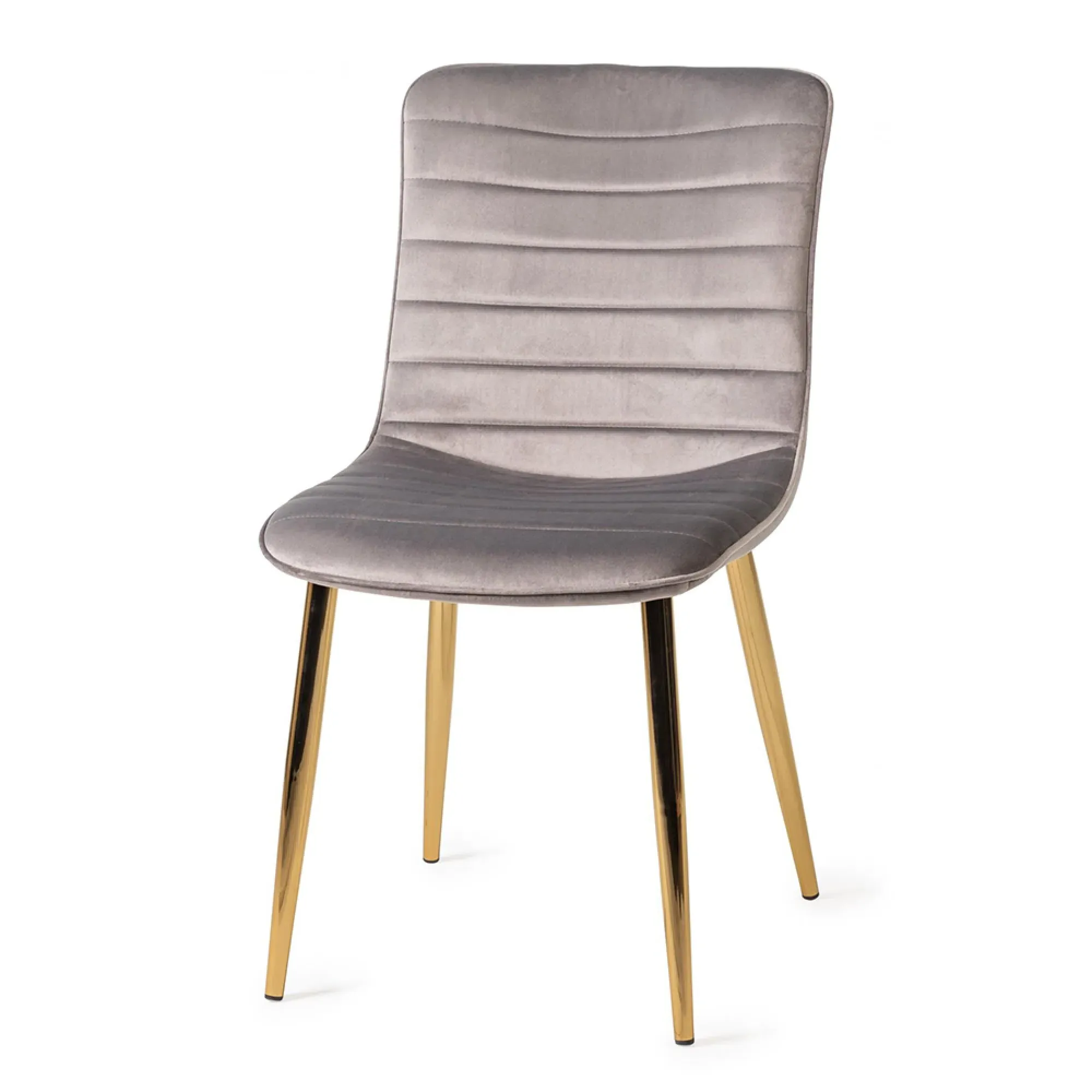 Francesca 4-Seater Dining Set with Rothko Chairs - White, Velvet