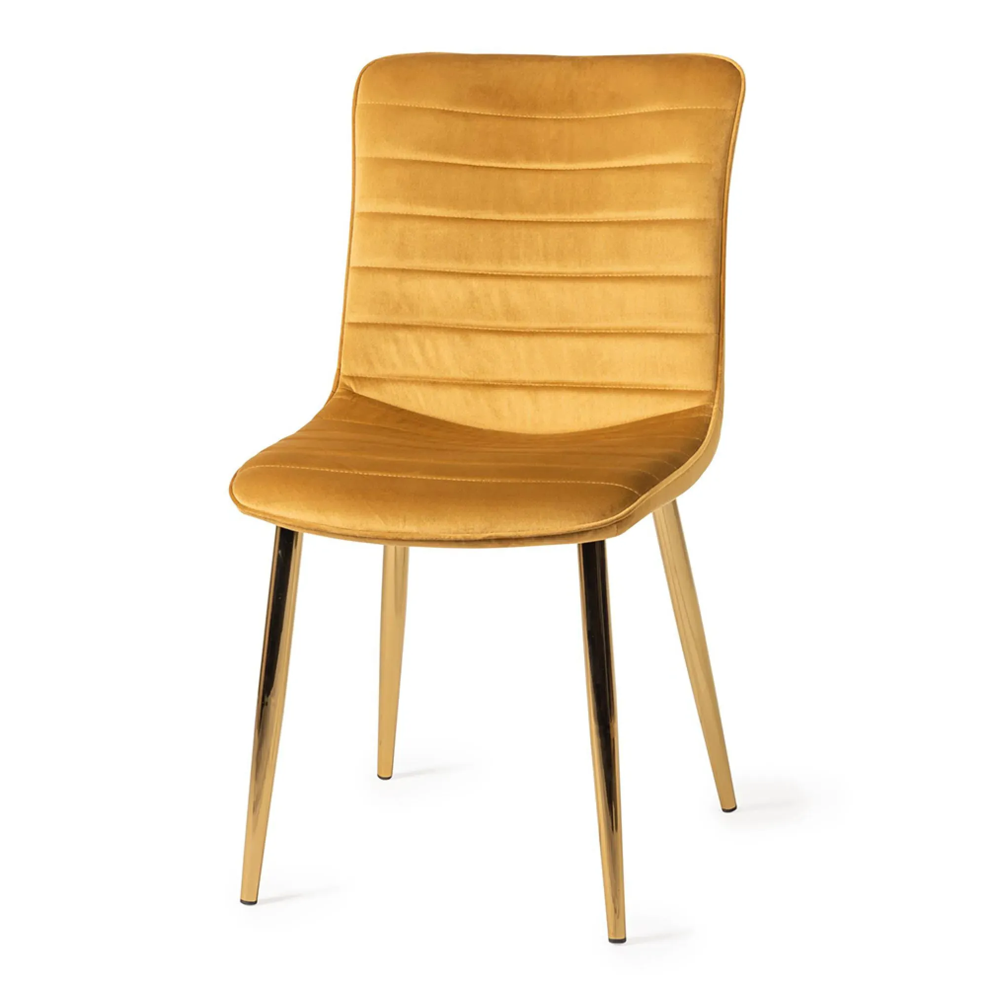 Francesca 4-Seater Dining Set with Rothko Chairs - White, Velvet