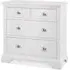 Hampstead 2+2 Drawer Chest - White