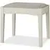 Hampstead Stool - Soft Grey, Pebble Grey Fabric