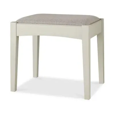 Hampstead Stool - Soft Grey, Pebble Grey Fabric image