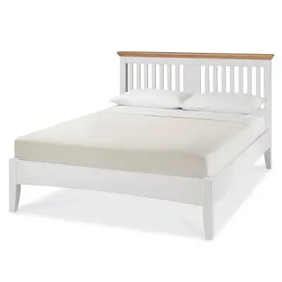 Hampstead Two Tone Bedstead - Ivory, Oak