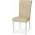 Hampstead Two Tone Upholstered Dining Chair - Ivory, Bonded Leather