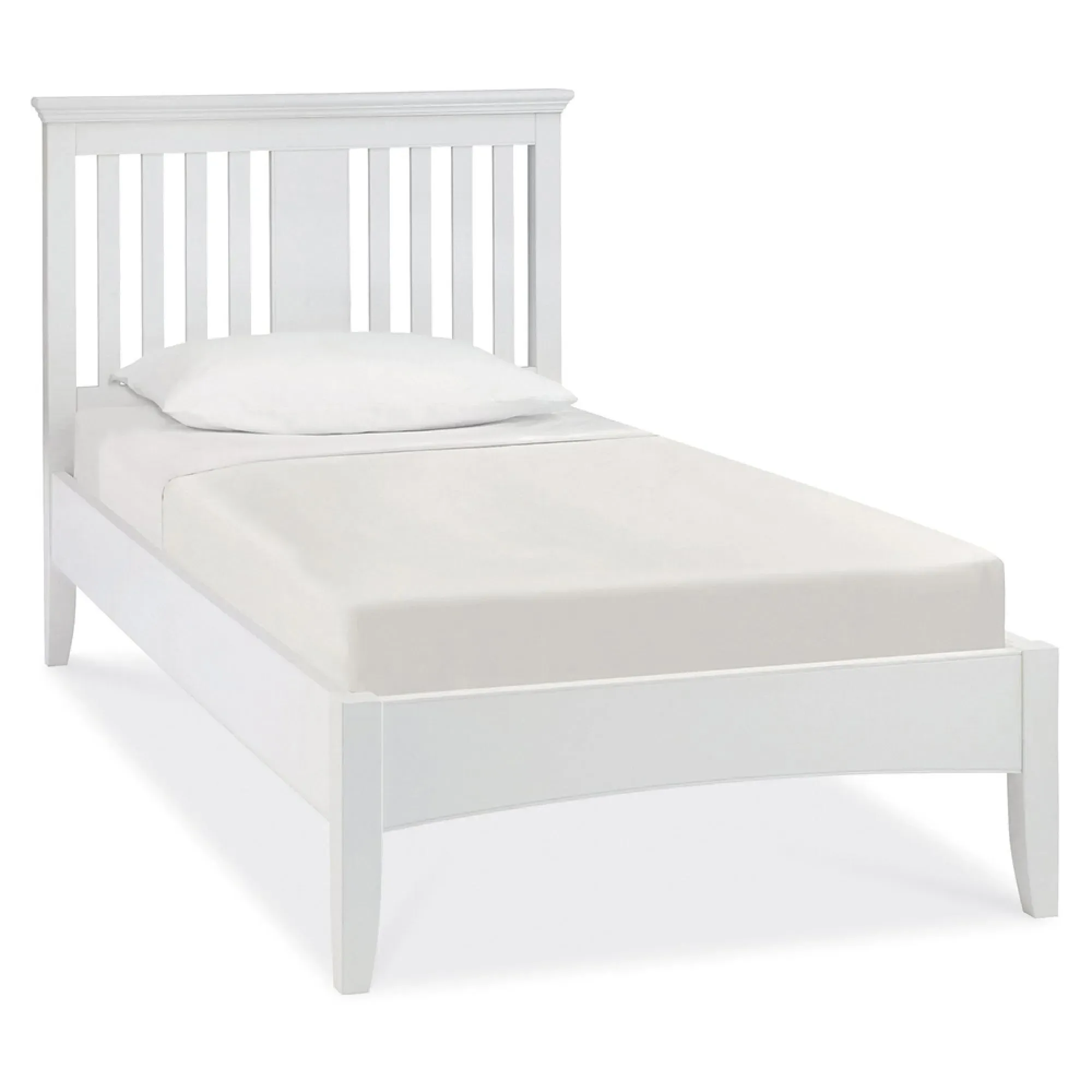 Hampstead White Bedstead - White