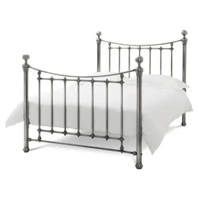 Isabelle Double Bedstead - Antique Nickel
