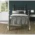 Krystal Single Bed Frame - Antique Brass