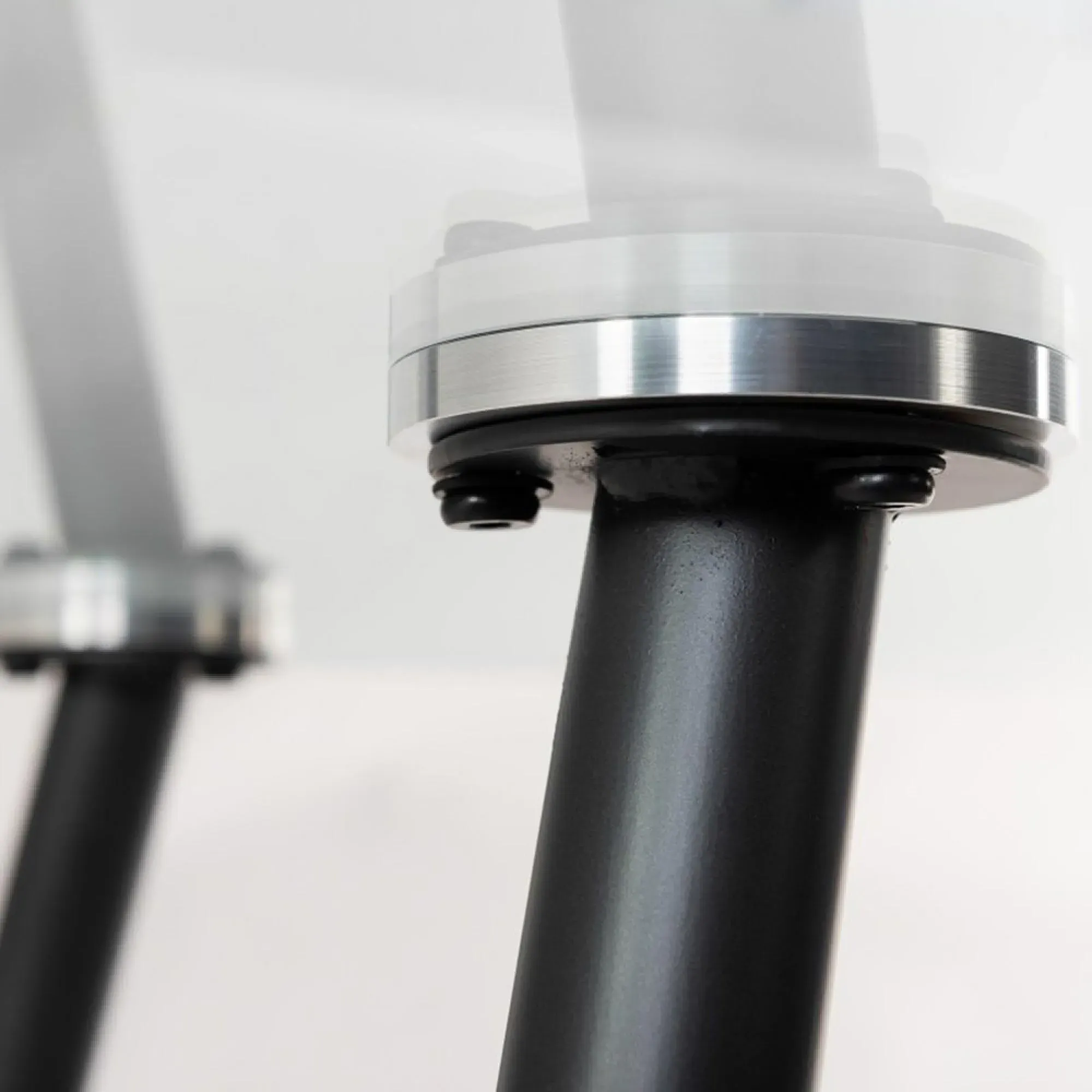 Martini 6 Seater Dining Table - Clear, Tempered Glass