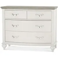 Montreux 2+2 Drawer Chest - Grey, Oak