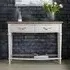 Montreux Console Table with Drawer - Grey Washed, Oak