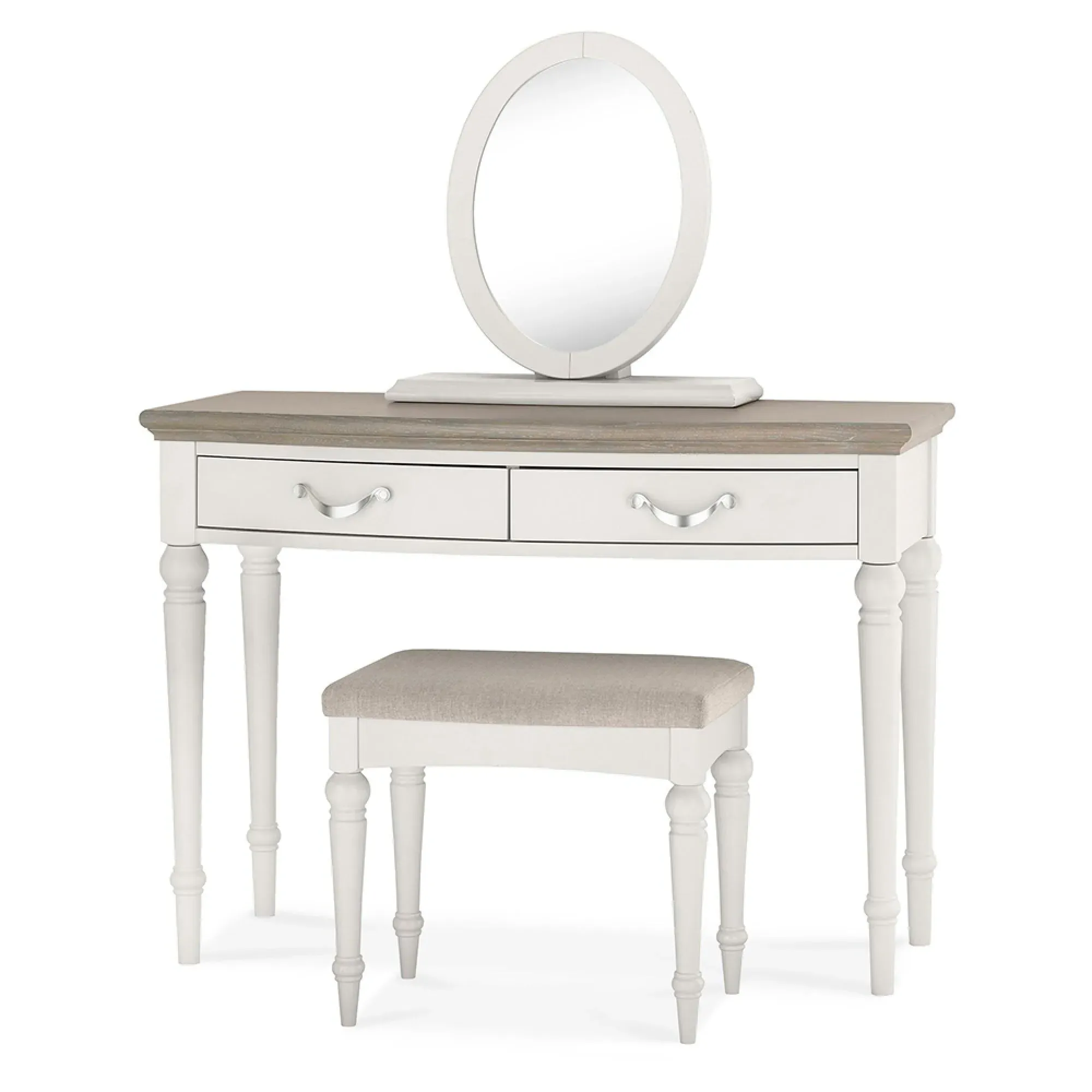 Montreux Dressing Table - Grey, Oak