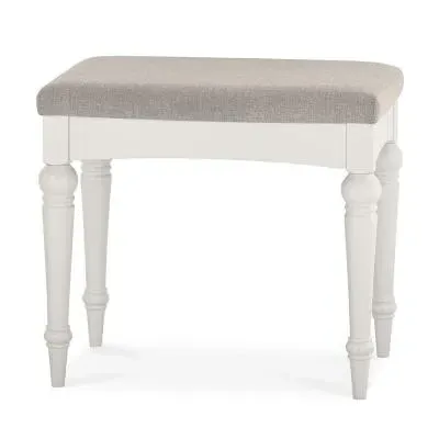 Montreux Fabric Stool - Grey, Oak image