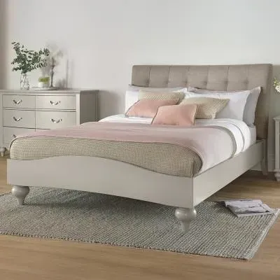 Montreux King Size Bed Frame - Urban Grey, Fabric image