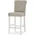 Montreux Upholstered Bar Stool - Grey, Bonded Leather