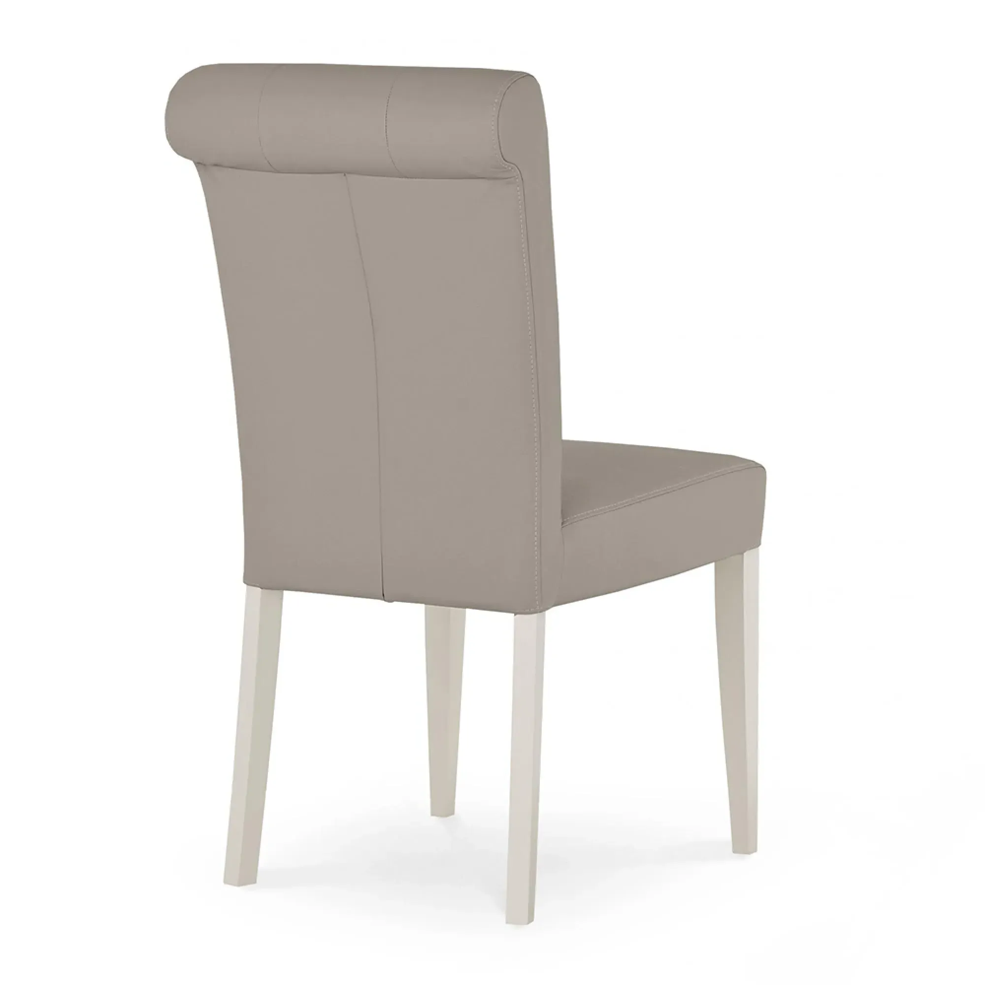 Montreux Upholstered Dining Chair - Grey, Bonded Leather