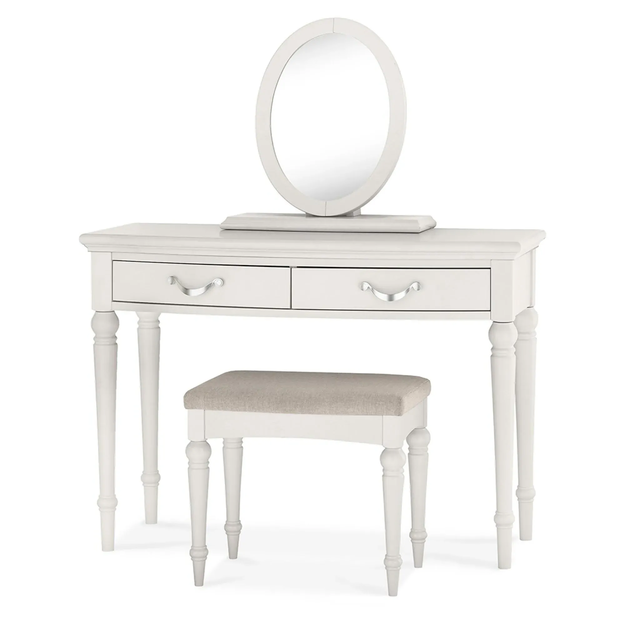 Montreux Vanity Mirror - Soft Grey, Oak