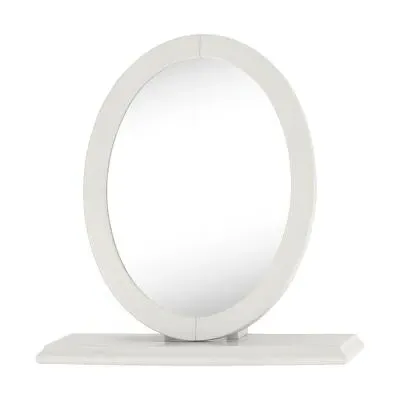 Montreux Vanity Mirror - Soft Grey, Oak image