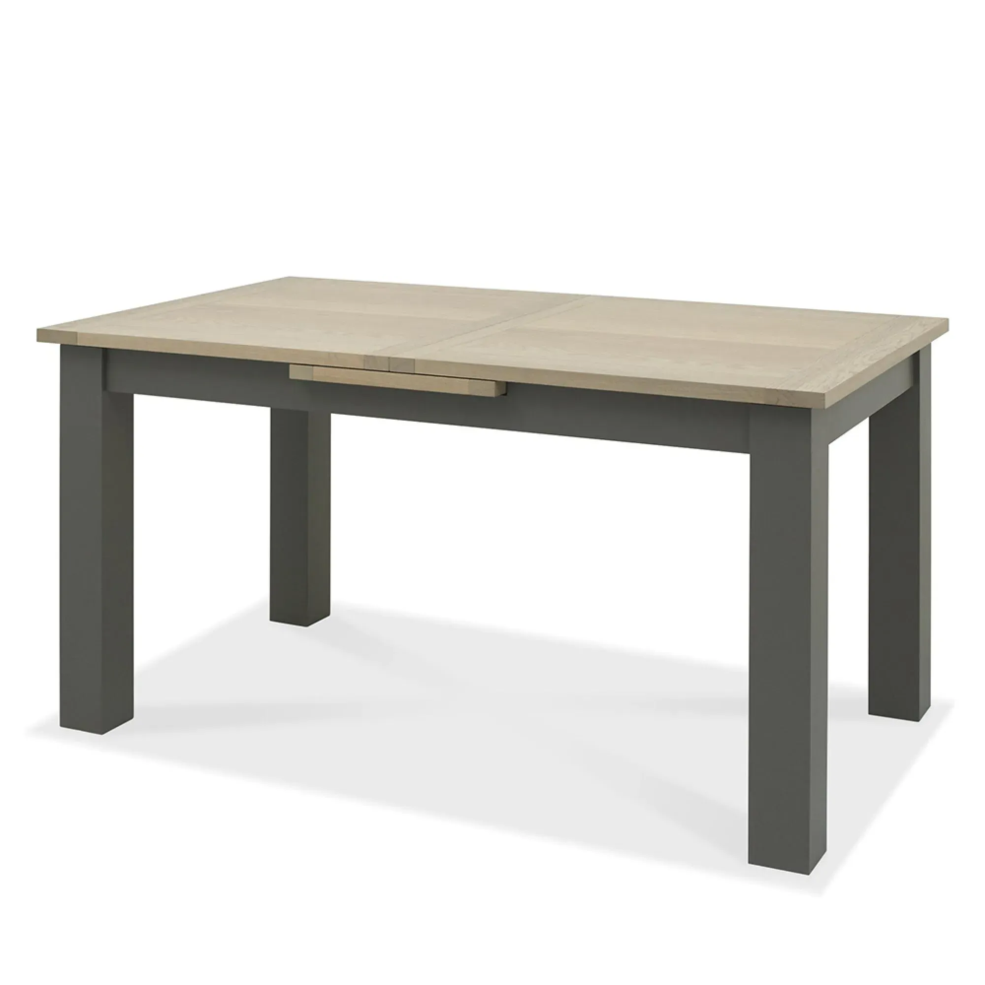 Oakham 4-6 Seater Extending Dining Set with Chairs - Dark Grey