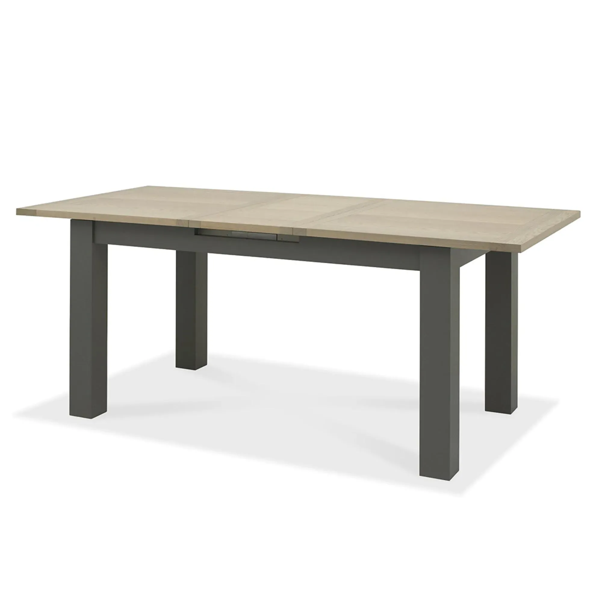 Oakham 4-6 Seater Extending Dining Set with Chairs - Dark Grey