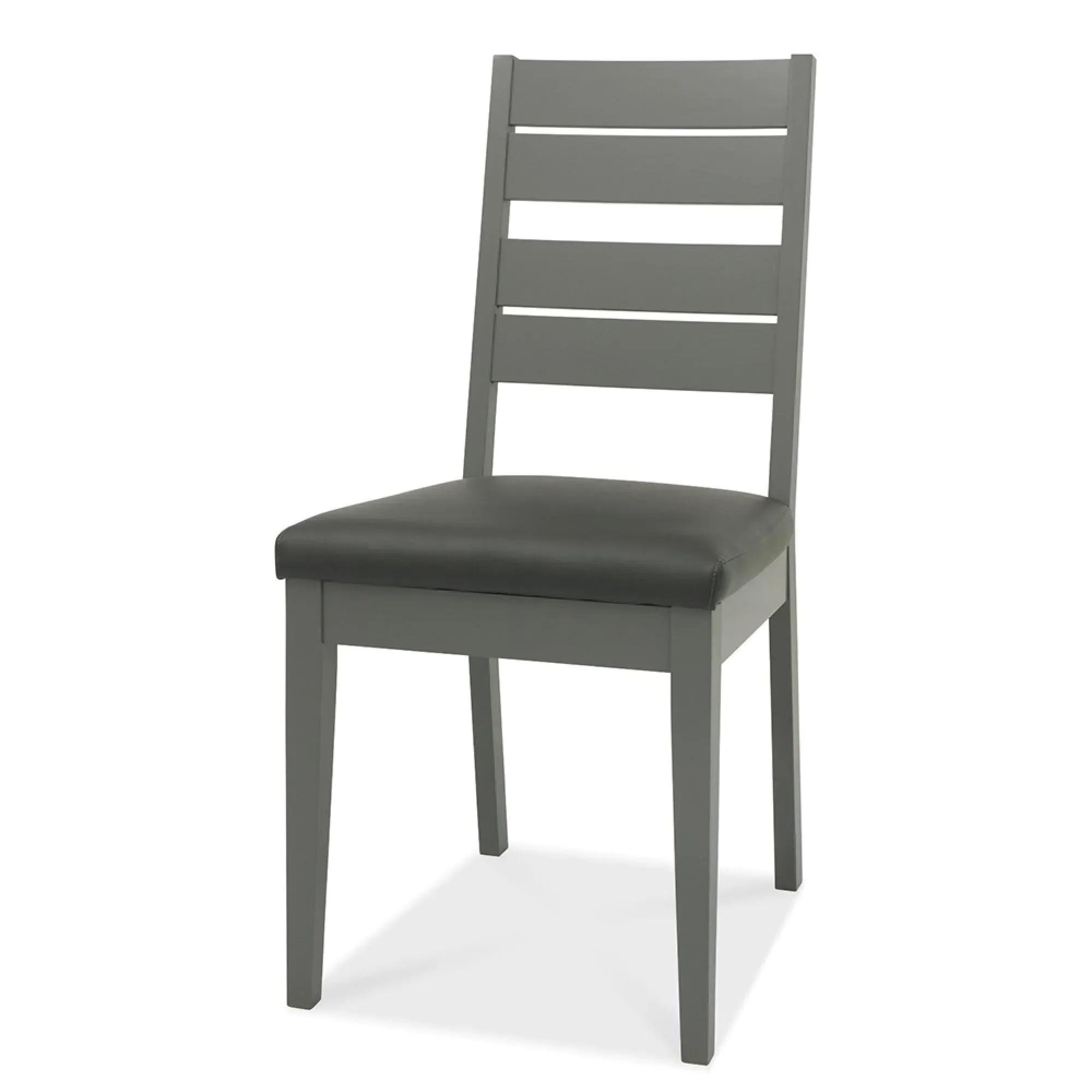 Oakham 4-6 Seater Extending Dining Set with Chairs - Dark Grey