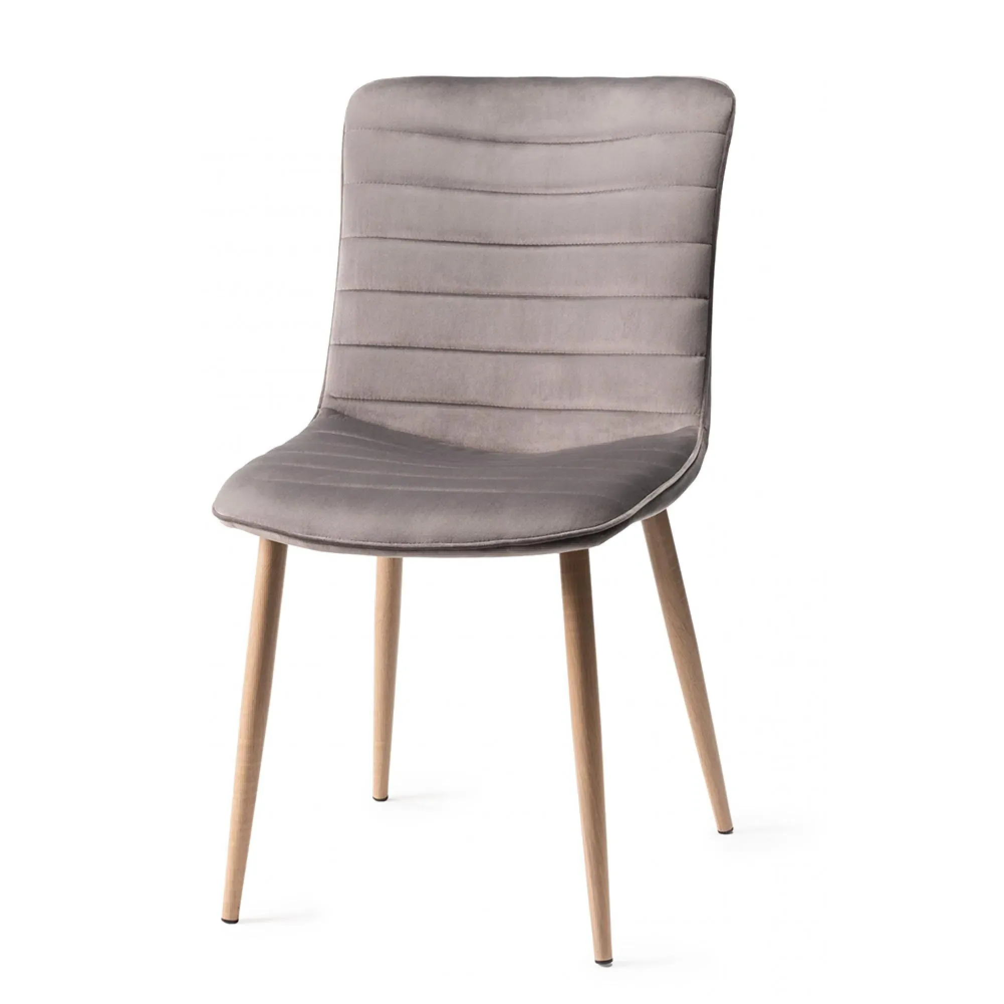 Oakham 4-6 Seater Extending Dining Table with 4 Chairs - Grey, Oak