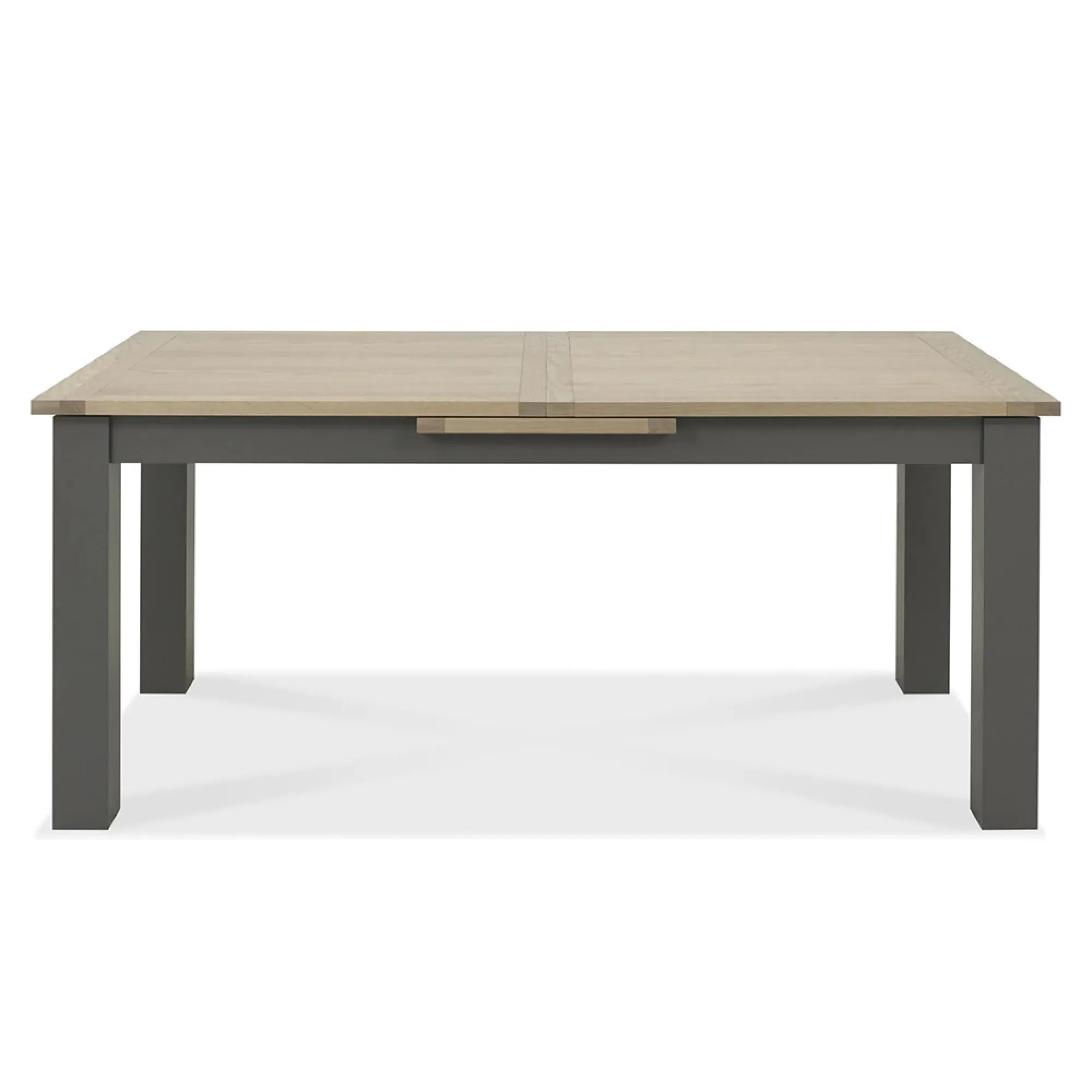 Oakham 6-8 Seater Extending Dining Set - Dark Grey, Oak