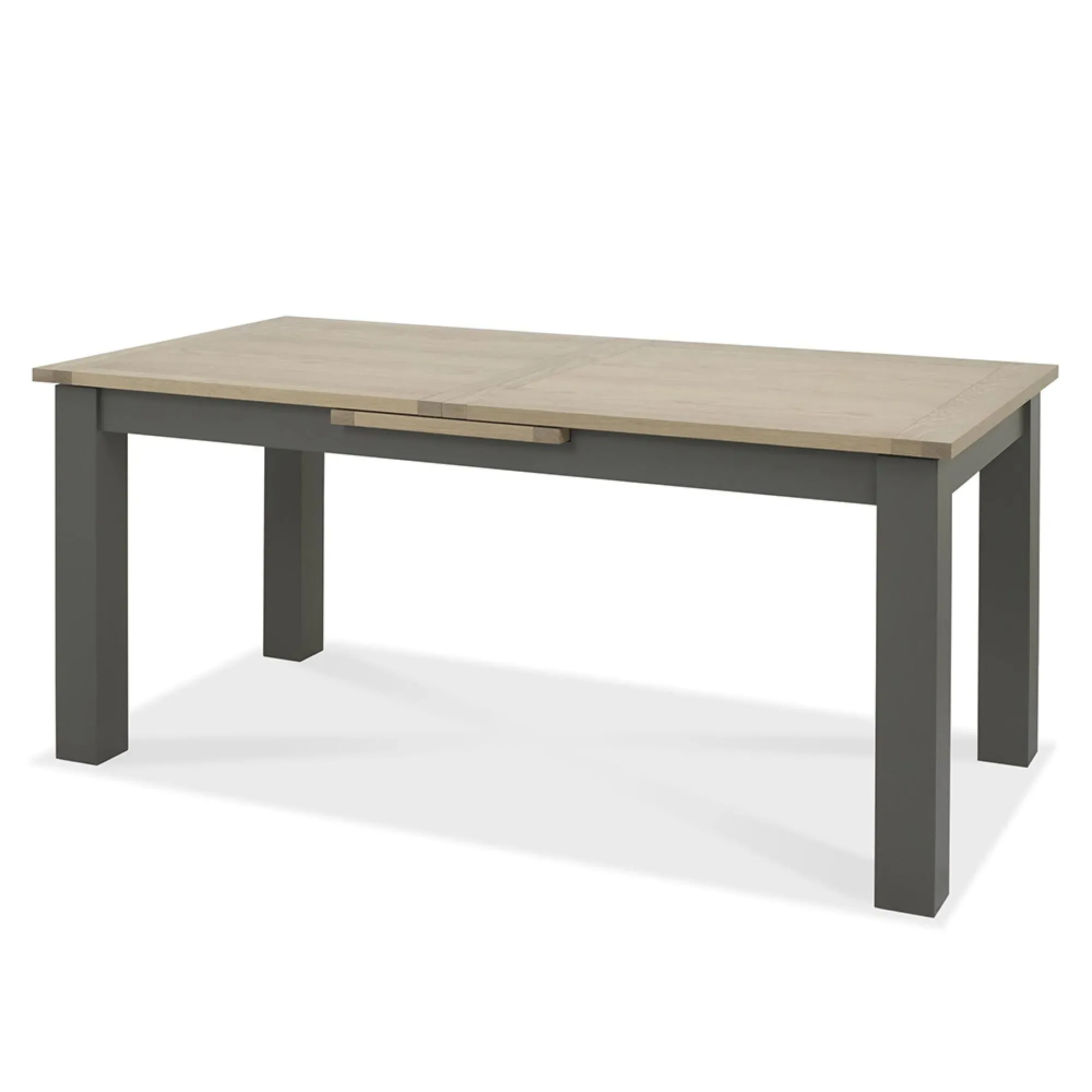 Oakham 6-8 Seater Extending Dining Set - Dark Grey, Oak